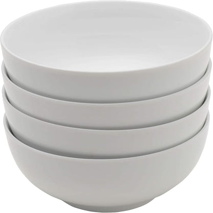 Everyday White Set of 4 Soup Cereal Bowls, 26 oz. - Image 4