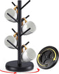 Rotating Mug Tree, 8-Hook Coffee Mug Holder by ZYZWTG