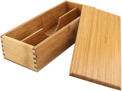 ZJchao Chopstick Holder Storage Box, Japanese Style Chopsticks Box, Durable Tableware Spoon Cage Container, Stylish Kitchen Storage Solution, Compact Chopstick Organizer