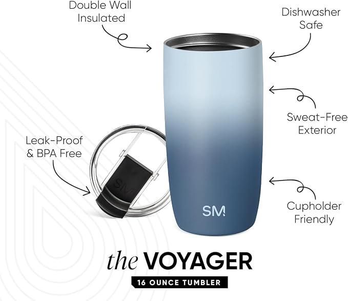 Simple Modern Travel Coffee Mug - Image 2