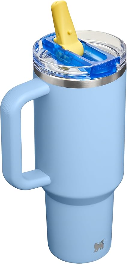 STANLEY Quencher ProTour Flipstraw Tumbler, 40 oz, Cornflower Admiral Blue | - Image 3
