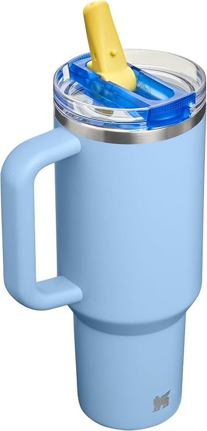STANLEY Quencher ProTour Flipstraw Tumbler, 40 oz, Cornflower Admiral Blue | - Image 3