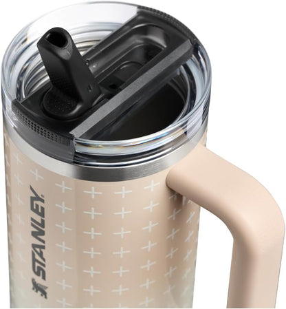 STANLEY Quencher ProTour Flipstraw Tumbler, 30 oz, Champagne Plus | Built-In - Image 2