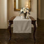 Signature Linen™ by D'Moksha Natural Table Runner 36 Inches, 100% Pure Linen by DMokshaHomes