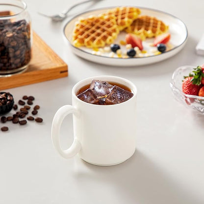 vancasso Porcelain Coffee Mugs Set of 6, 12 Oz Coffee Cups - Image 7