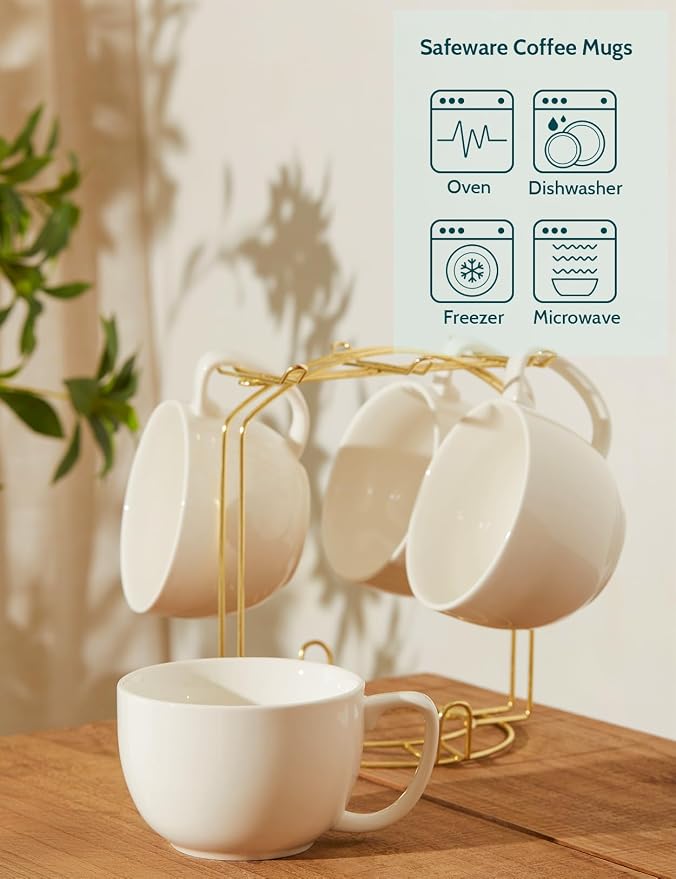 Teocera 16oz Large Coffee Mugs Set of 4 - Image 7