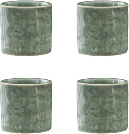 Ceramic Espresso Cups Set of 2 or 4-3oz Demitasse Cups by DicmracyCeramiccups