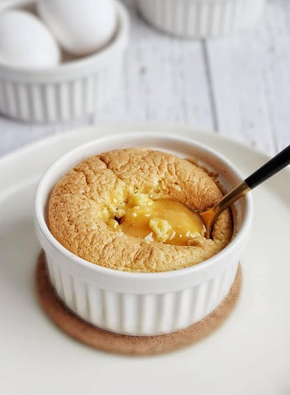 LE TAUCI Ramekins 16 OZ Oven Safe, Ceramic Souffle Dishes - Image 5
