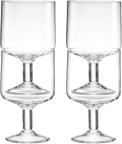 Lenox Tuscany Classics Stackable Drinkware, Dishwasher Safe, Wine Glasses - Image 3