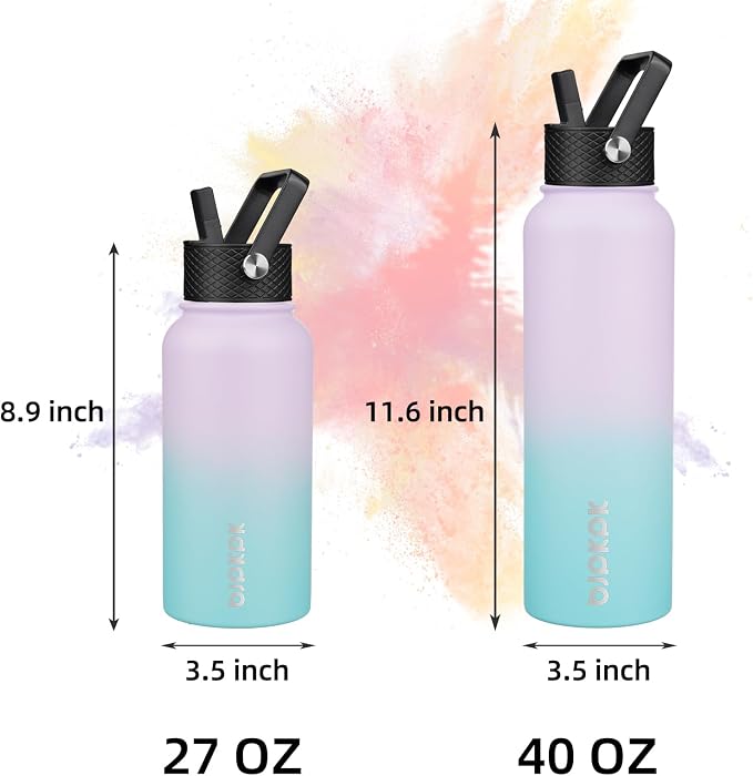 BJPKPK 40oz Insulated Water Bottle - Image 4