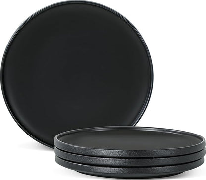 Ceramic Dinner Plates, 10.25 Inch, Set by Shrynxal