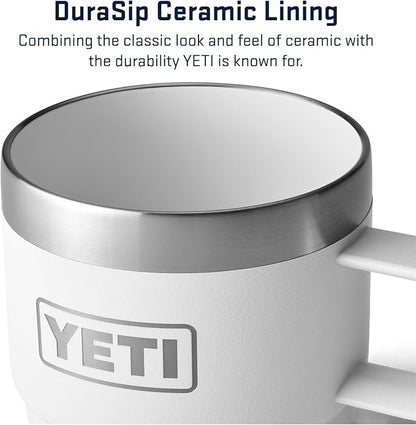 YETI Rambler 6 oz Stackable Mug, Stainless Steel, Vacuum Insulated - Image 3