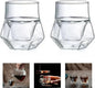 Set of 2 Coffee Cups, Double Wall Glass Anti-scald Cups, Coffe Cups, Tea Mug by Unknown