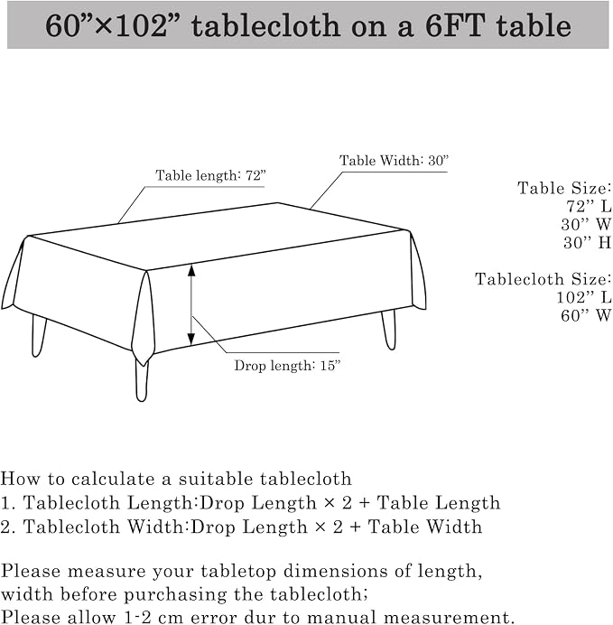ShinyBeauty Sequin Tablecloth 60x102 Inches Navy Blue Cake Rectangle Tablecloth - Image 6