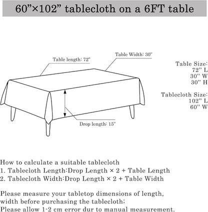 ShinyBeauty Sequin Tablecloth 60x102 Inches Navy Blue Cake Rectangle Tablecloth - Image 6