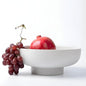 12" Concrete Fruit bowl for Kitchen Counter, Coffee Table Decor, Decorative Key Bowl, Home Décor Accents, Kitchen Counter Decor Grey