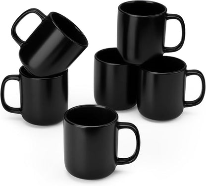 vancasso Stoneware Coffee Mugs Set, 12 oz Ceramic Coffee Cups by vancasso