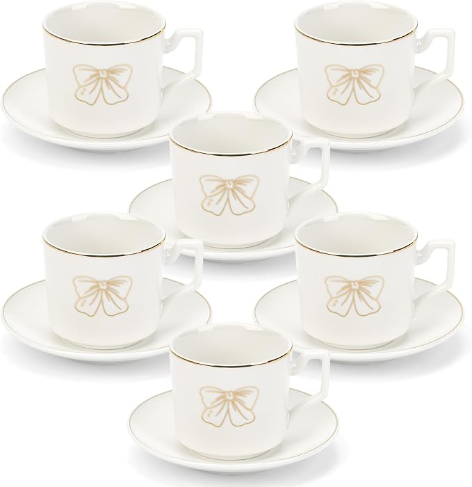 ALIMOTA 3.5oz Ceramic Coffee Espresso Cup by YourLifeCollector