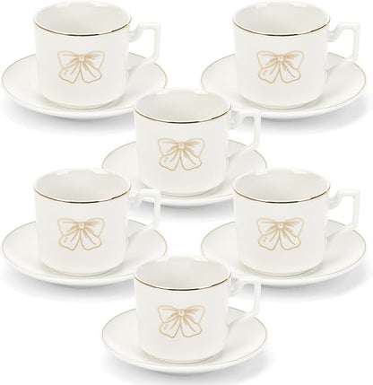 ALIMOTA 3.5oz Ceramic Coffee Espresso Cup by YourLifeCollector