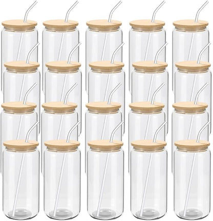 YOUKE OLA 20 Pack Glass Cups by YOUKEOLA