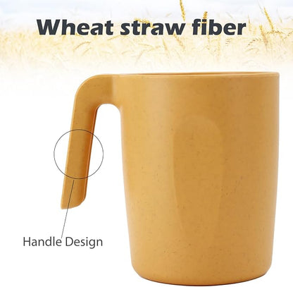 PYRMONT Wheat Straw Cups 16 Oz Alternative Plastic Cups - Image 4