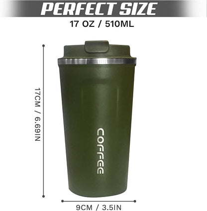 SPLMIFA Travel Coffee Mugs Leak-Proof, Reusable Coffee Cups - Image 4