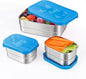 3 CUP+1 CUP Stainless Steel Lunch Snack Containers Set | Leak Proof 304 by Tanjiae