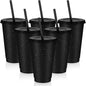 Uiifan 6 Pcs 16 oz Reusable Tumbler by Uiifan