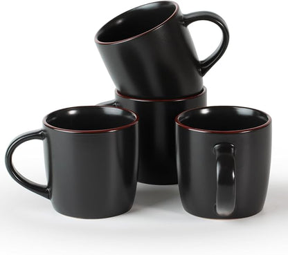 famiware Mercury Coffee Mugs 13 oz, Coffee Mugs Set of 4 by Famiware