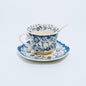Bone China Tea Cup and Saucer Set by STAREARTH