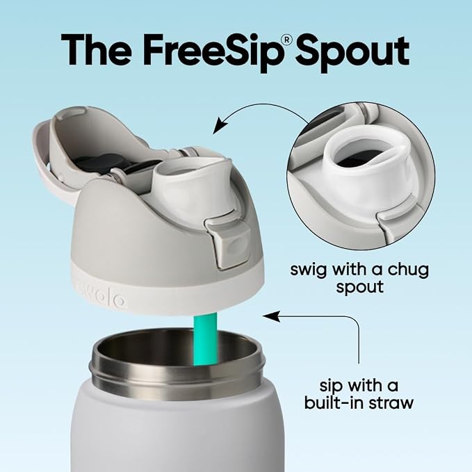 Owala FreeSip Insulated Stainless Steel Water Bottle - Image 2