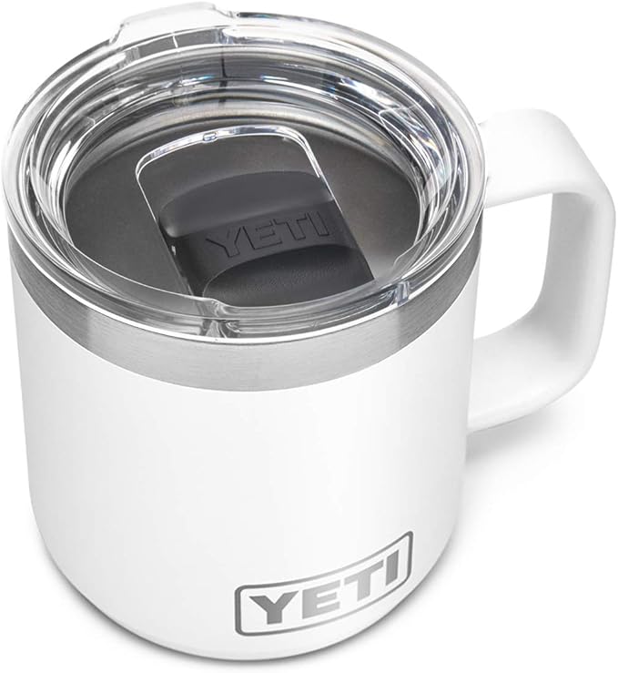 YETI Rambler 10 oz Stackable Mug, Vacuum Insulated, Stainless Steel by YETI