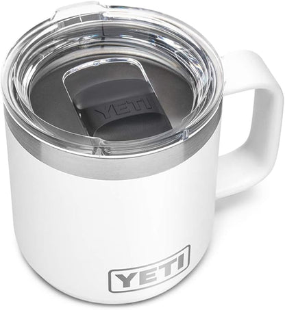YETI Rambler 10 oz Stackable Mug, Vacuum Insulated, Stainless Steel by YETI