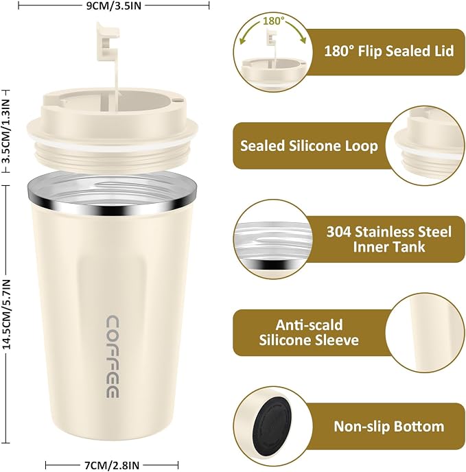 CS COSDDI 12 oz Stainless Steel Vacuum Insulated Tumbler - Image 3