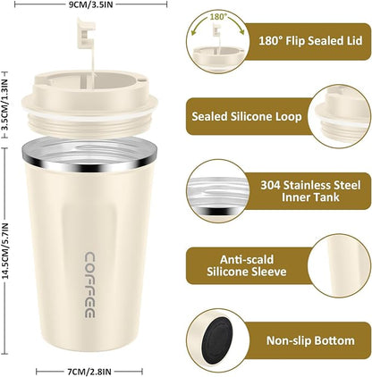 CS COSDDI 12 oz Stainless Steel Vacuum Insulated Tumbler - Image 3