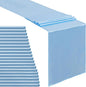 Baby Blue Table Runners 20 Pack 12x108 inch Silk Satin Smooth Fabric | Satin by B-COOL
