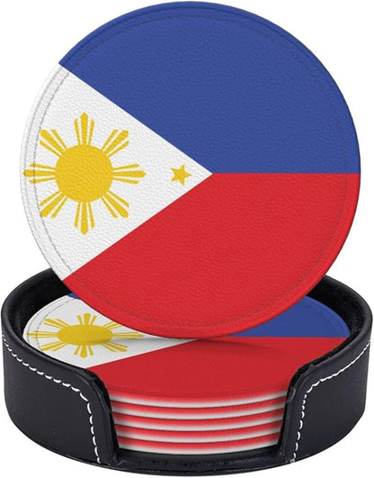 Philippine Flag Coasters for Drinks - Image 6