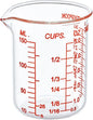 High Borosilicate Glass Measuring Cup-V-Shaped Spout，Glass Measuring Beaker by AckersBORO33