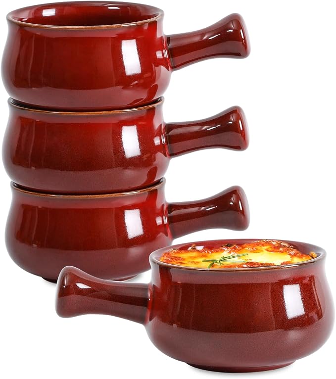 vicrays French Onion Soup Bowls by VicraysCeramic
