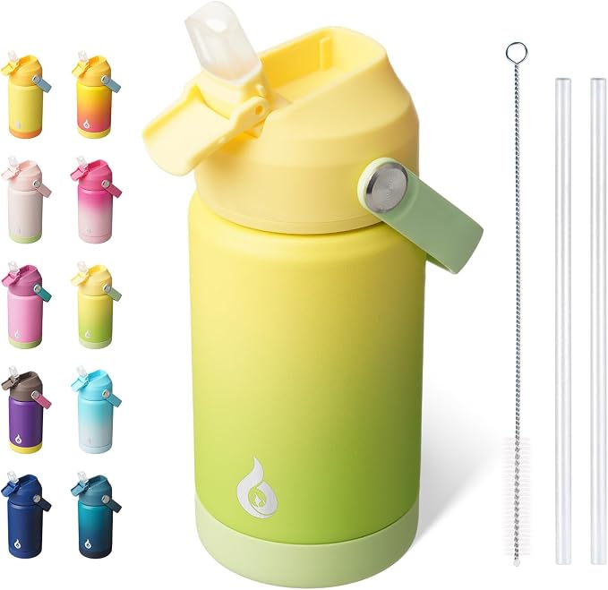 BJPKPK 12oz Insulated Water Bottle, Stainless Steel Bottle by BJPKPK
