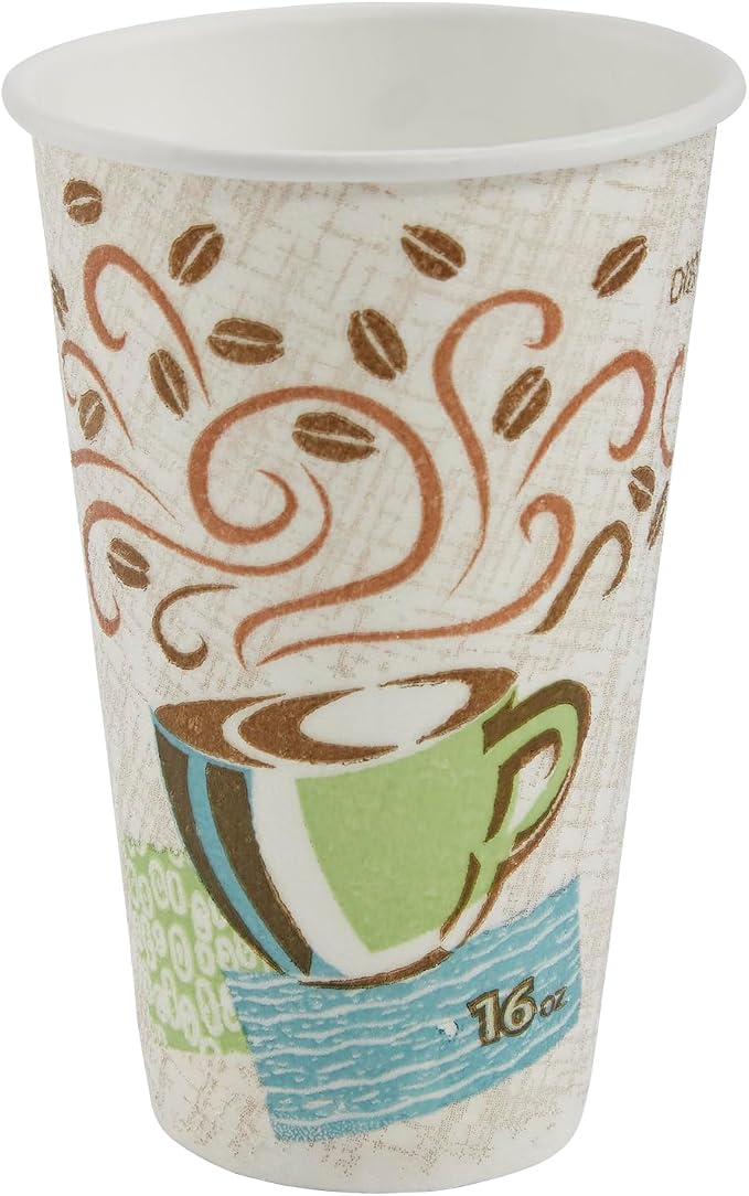 Georgia-Pacific Dixie PerfecTouch 5356CD Coffee Dreams Insulated Paper Hot Cup by Unknown