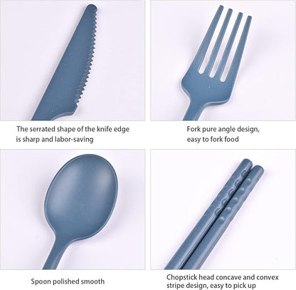 Travel Utensils, Reusable Utensils Set - Image 3
