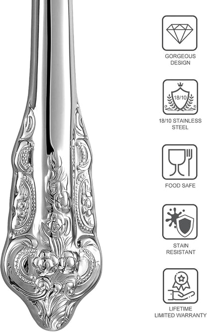 Gorgeous 4-Piece 6.9-Inch 18/10 Stainless Steel Butter Spreader Set | Butter - Image 3
