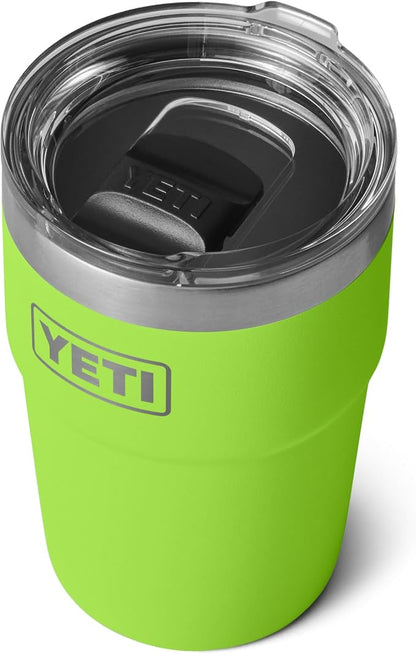 YETI Rambler 16 oz Stackable Tumbler, Vacuum Insulated, Stainless Steel - Image 3
