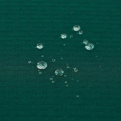 maxmill Christmas Tablecloth Stain Resistant Waterproof Wrinkle Resistant Spillproof Washable Weaved Texture Table Cloth for Dining Room, Holiday Dinner, Rectangle 60 x 140 Inch, Hunter Green