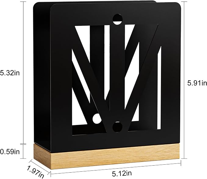 Metal Napkin Holder for Table - Image 3