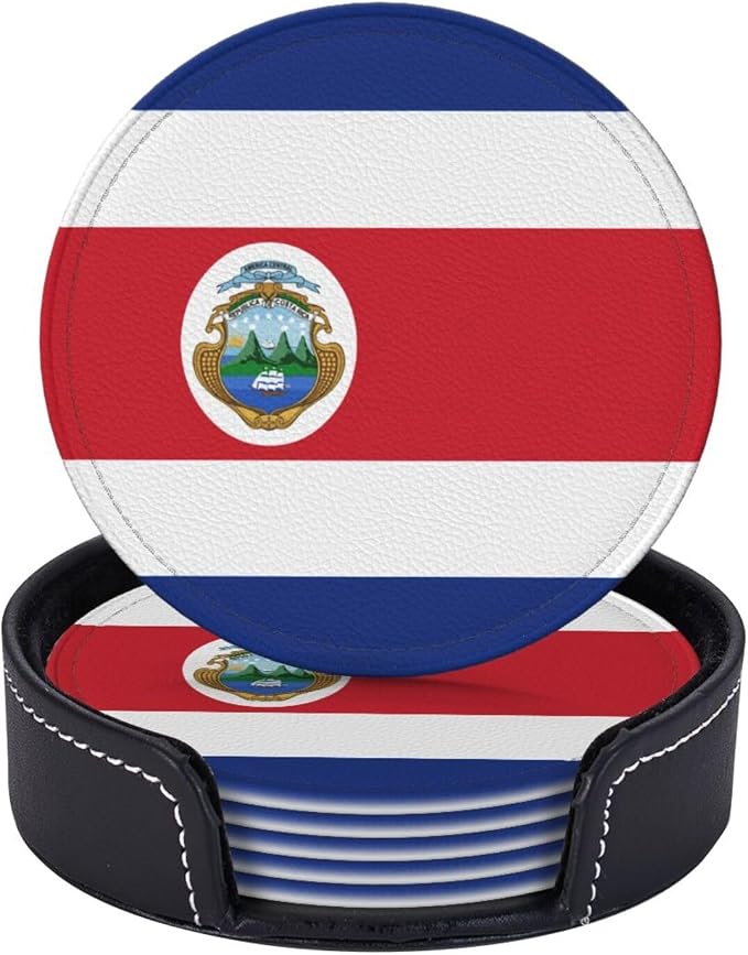 Costa Rica Flag Coasters for Drinks - Image 6