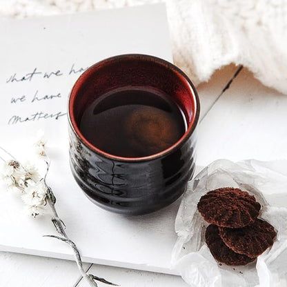 6.8 oz Ceramic Coffee & Tea Cups, Espresso Cups - Image 4