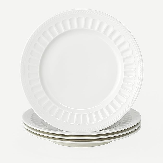 kanthea Bone China Dinner Plates, 10.5'' Ceramic Plates by KANTHEA