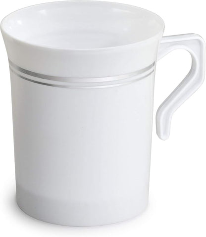 OCCASIONS 40 Pack Disposable Tea Cups 8oz by OCCASIONSFINESTPLASTICTABLEWARE